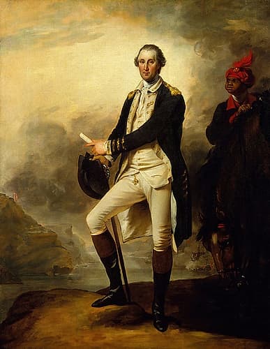 George Washington and William Lee 1780 Art Print by John Trumbull