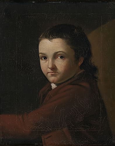 Jabez Huntington, Jr. Nephew of the artist 1777 Art Print