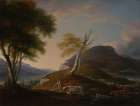 View on the West Mountain near Hartford 1791 Art Print