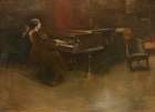 Le Piano 1894 Art Print
