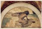 Picture Writing mural in Evolution of the Book series 1896 Art Print