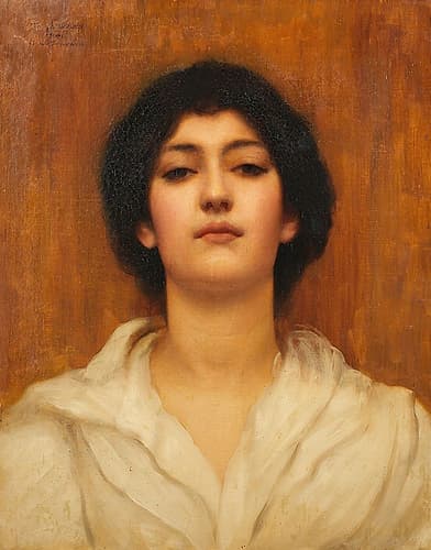 A Beauty Art Print by John William Godward