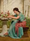 A Dilettante 1922 Art Print