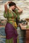 A Fair Reflection 1915 Art Print