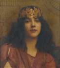 A Persian princess 1898 Art Print