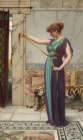 A Pompeian Lady 1891 Art Print