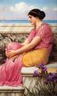 Absence makes the heart grow fonder 1912 Art Print
