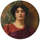 Contemplation 1903 Art Print