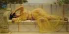 Girl in Yellow Drapery 1901 Art Print