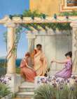 Playtime 1891 Art Print