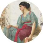 The Love Letter 1907 Art Print