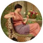 The Time Of Roses 1916 Art Print
