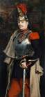 Portrait Of A Man, Presumed To Be Mr. Filleul-Brohy 1876 Art Print by Julius LeBlanc Stewart