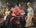 Spring Flowers 1890 Art Print by Julius LeBlanc Stewart
