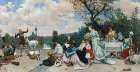 The Mountebank 1878 Art Print