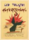 Leo Tolstoi Auferstehung Verlag Manz 1919 Art Print