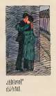 Liebespaar 1923 Art Print