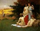 An Eclogue 1890 Art Print