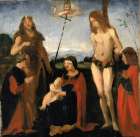 Sacra Conversazione 1878 Art Print