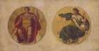 Study for mosaic in the Wisconsin State Capital, Government and Liberty 1912 Art Print
