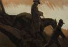 Homeward Bound, Sandhill Camp 1892 Art Print