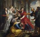 Achilles Discovered by Ulysses and Diomedes Art Print