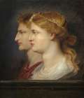 Agrippina and Germanicus 1614 Art Print