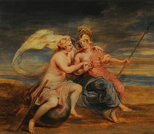 Allegory of Fortune and Virtue 17th century Art Print by Peter Paul Rubens