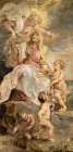 Allegory of Eternity, the Succession of the Popes 1622 Art Print