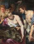 Atalanta and Meleager 1616 Art Print