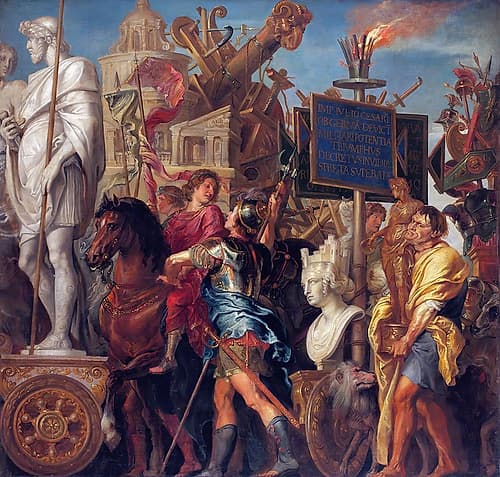 Caesars Triumph Classical Print