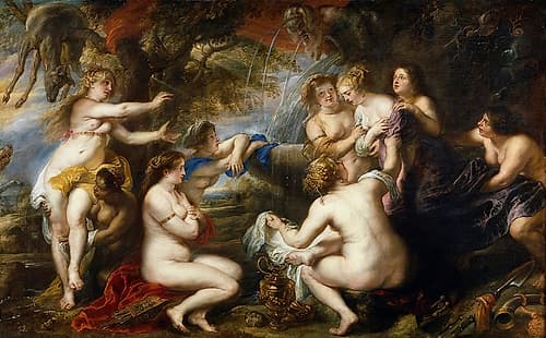Diana And Callisto 1635 Art Print