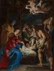 The Adoration of the Shepherds 1609 Art Print