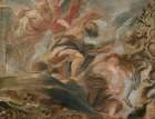 Expulsion from the Garden of Eden 1620 Art Print