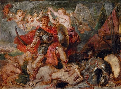 The Triumphs of Henri IV 17th Century Art Print