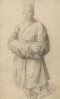 Man in Korean Costume 1617 Art Print