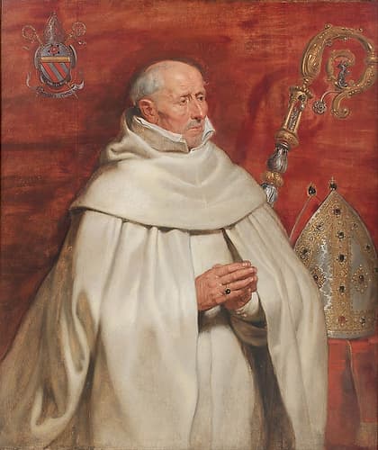Matthaeus Yrsselius, Abbot of Sint-Michiels Abbey in Antwerp Art Print