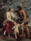 Meleager and Atalante 1635 Art Print