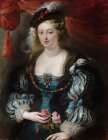 Portrait of a Young Woman 1620 Art Print