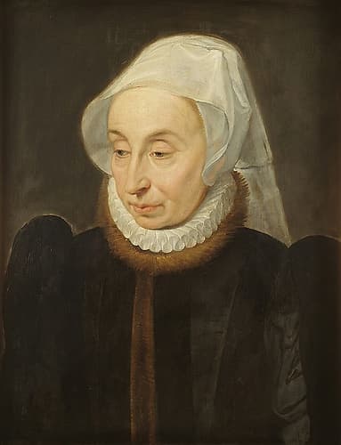 Portret van Adriana Gras 1633 Art Print