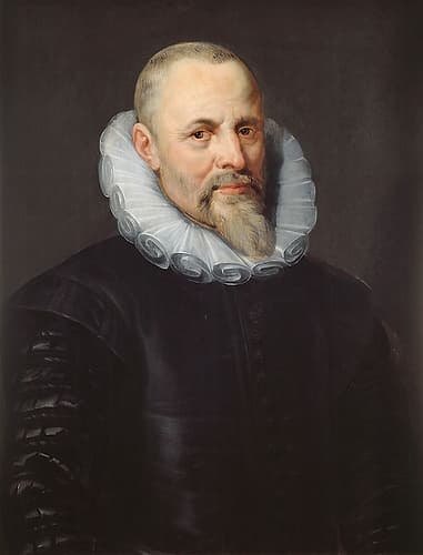 Portret van Jan I Moretus 1612 Art Print