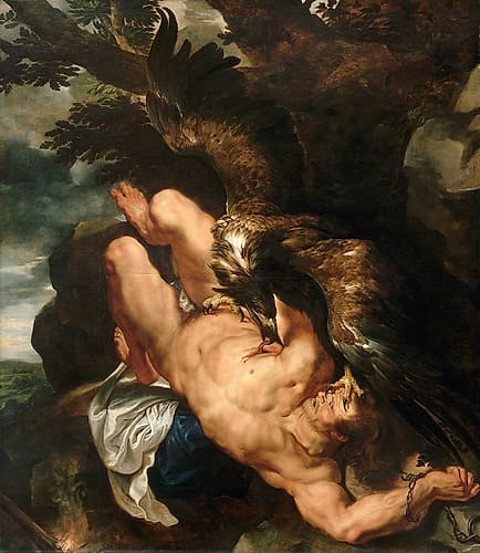 Prometheus Bound 1618 Art Print
