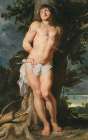 St Sebastian 1618 Art Print