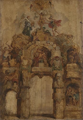 The Arch of the Mint reverse 1635 Art Print