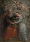 The Education of Mary 1630 Art Print