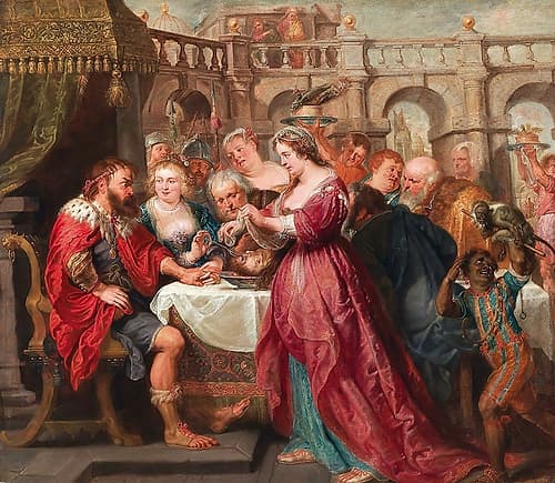 The Feast of Herod 1638 Classical Print