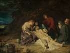 The Lamentation over the Dead Christ 1614 Art Print
