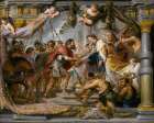 The Meeting of Abraham and Melchizedek 1626 Art Print