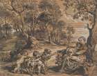 The Rest on the Flight into Egypt Art Print