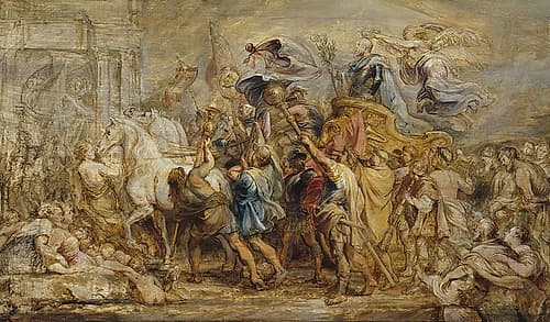 The Triumph of Henry IV 1630 Classical Print